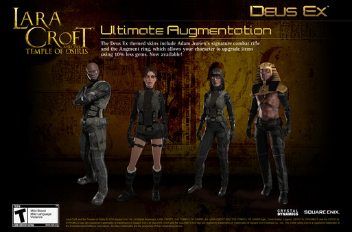 скриншот Lara Croft and the Temple of Osiris - Deus Ex Pack 0