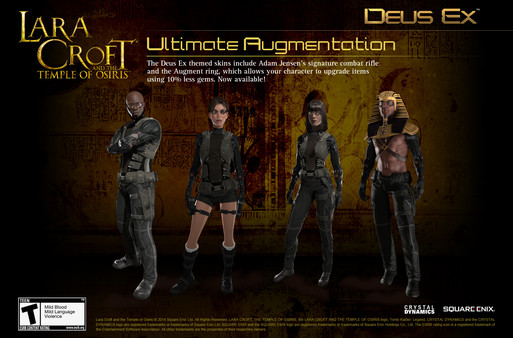 Lara Croft and the Temple of Osiris - Deus Ex Pack for steam Lara Croft and the Temple of Osiris - Deus Ex Pack for steam