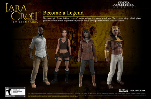 Lara Croft and the Temple of Osiris - Legend Pack