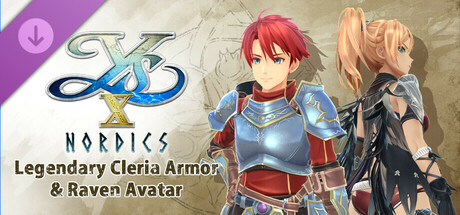 Ys X: Nordics - Legendary Cleria Armor & Raven Avatar banner image