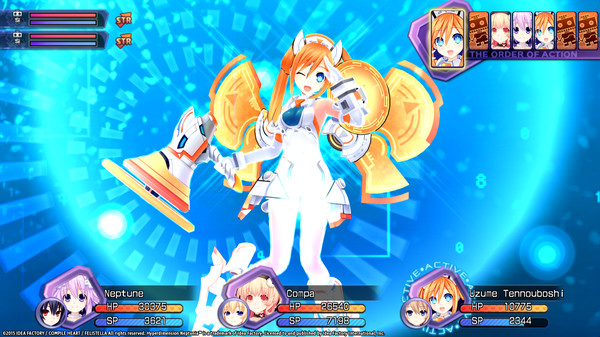 скриншот Hyperdimension Neptunia Re;Birth1 Uzume Battle Entry 0