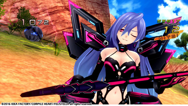 скриншот Hyperdimension Neptunia Re;Birth1 Plutia Battle Entry 0