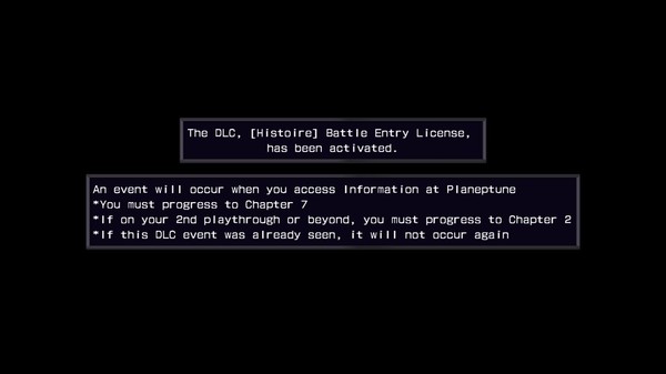Hyperdimension Neptunia Re;Birth1 Histoire Battle Entry