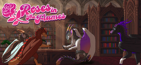 Roses in The Flames™: 竜の世界を発見する物語