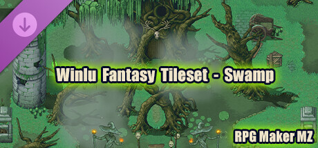 RPG Maker MZ - Winlu Fantasy Tileset - Swamp banner image