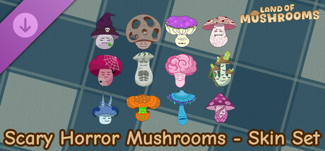 Scary Horror Mushrooms - Skin Set - Land of Mushrooms banner image