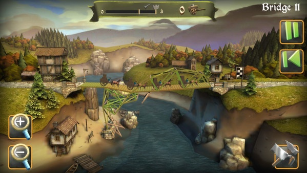 скриншот Bridge Constructor Medieval 2