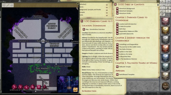 скриншот Fantasy Grounds - PFRPG: U1: Dark Days in Stoneholme 1