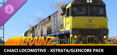 Trainz 2022 DLC - C44aci Locomotive - Xstrata/Glencore Pack banner image