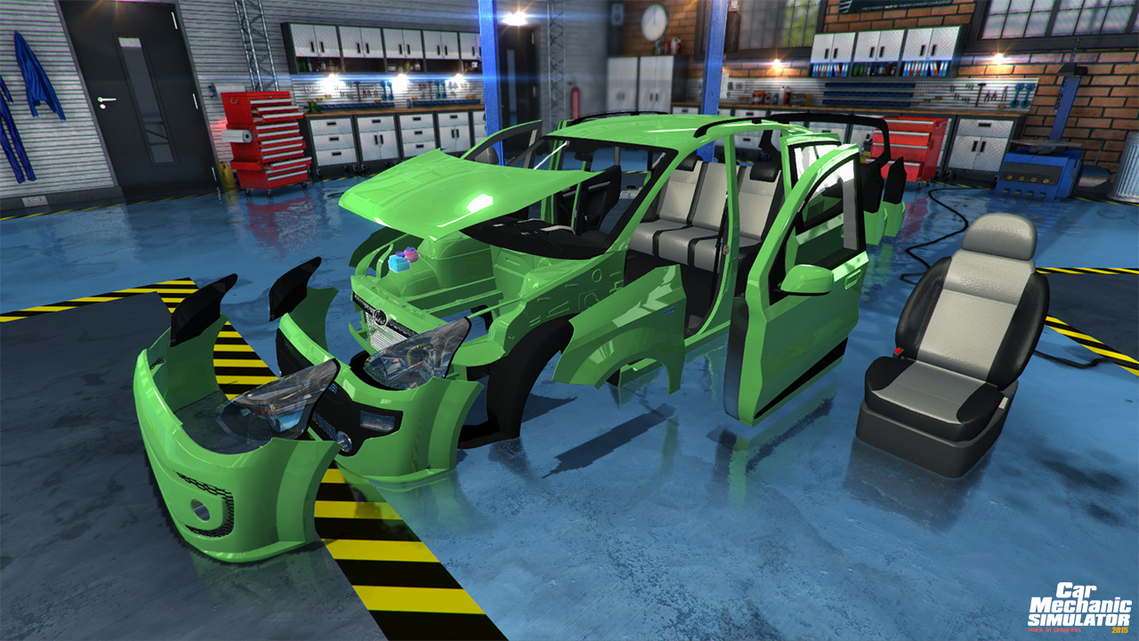 汽車修理工模擬 car mechanic simulator 2015 mac 模擬遊戲