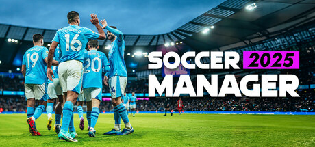 Steam header art for Soccer Manager 2026