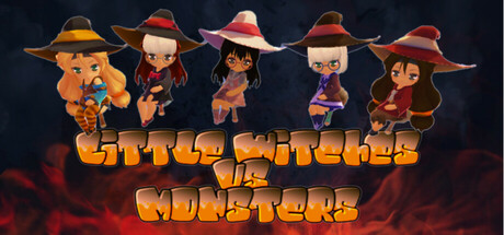 Little Witches vs Monsters：Thiago Cesário Machado開発のアドベンチャー・アクションタイトル