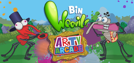 Bin Weevils Arty Arcade header image