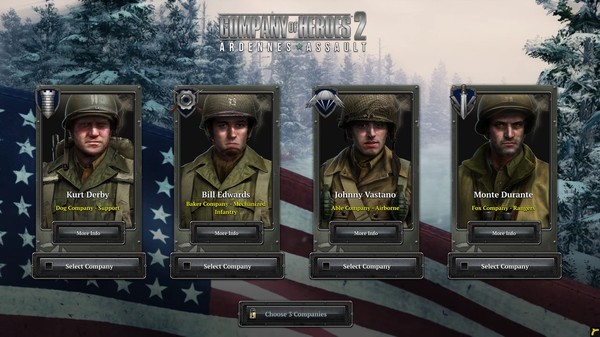 Company of Heroes 2 - Ardennes Assault: Fox Company Rangers