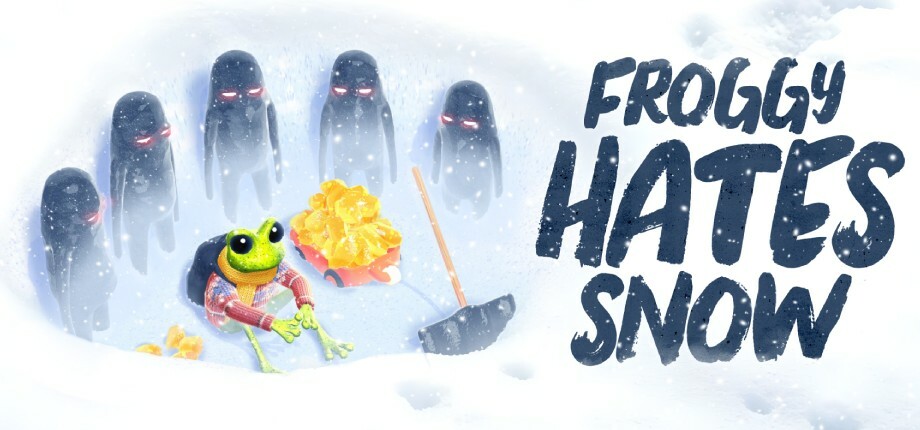 蛙穿雪境