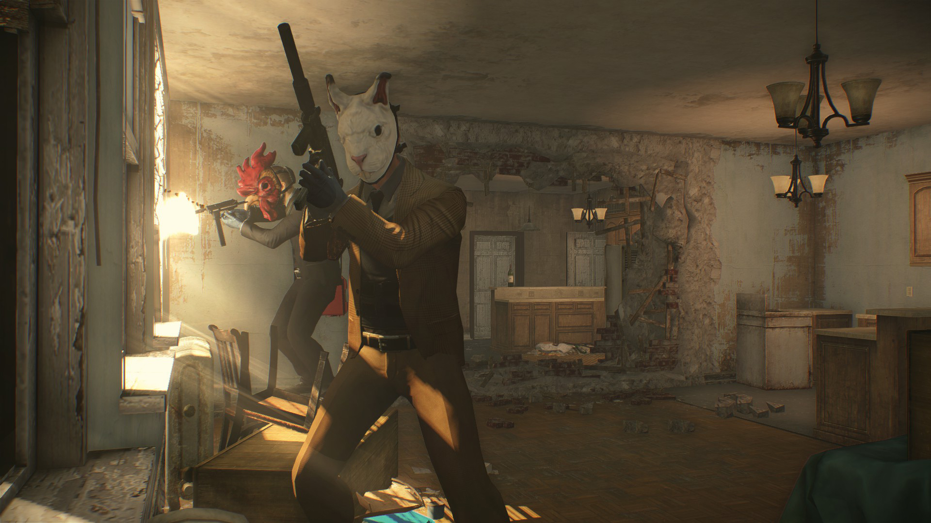 Payday 2 hotline miami pack фото 12