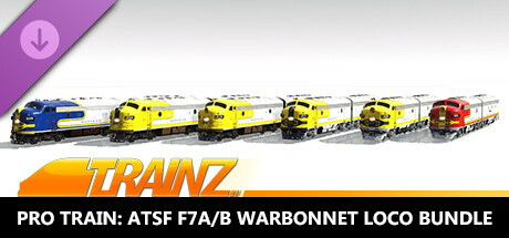 Trainz 2019 DLC - Pro Train: ATSF F7A/B Warbonnet Loco Bundle banner image