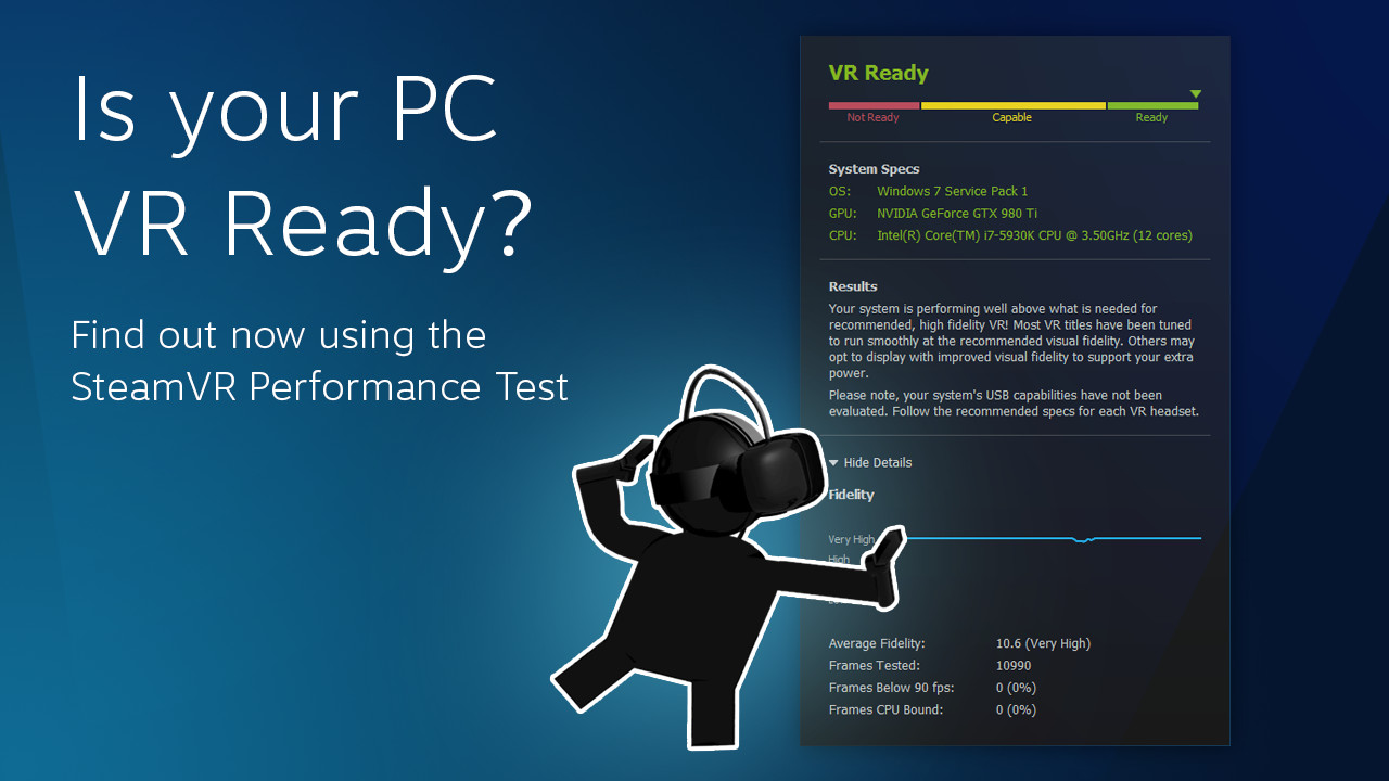 SteamVR Performance Test Featured Screenshot #1