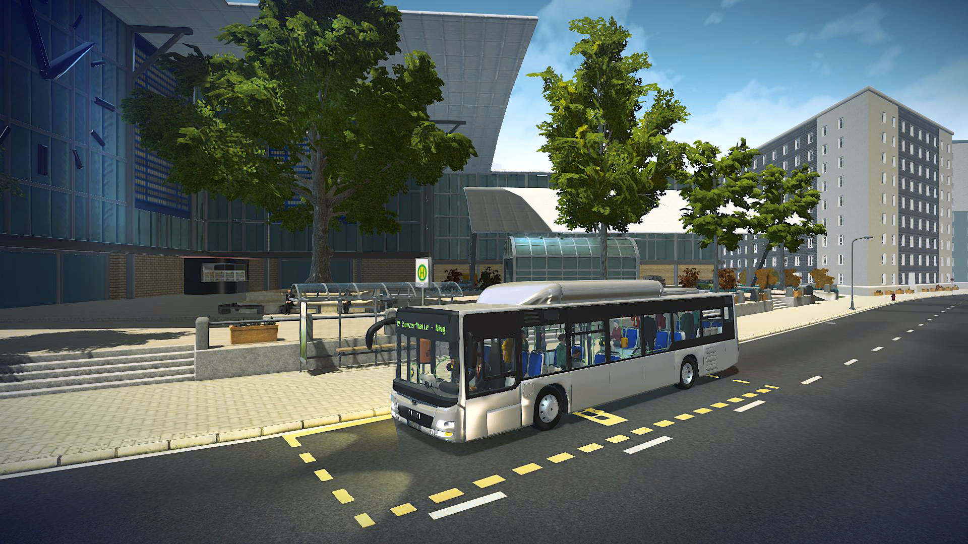 Simulador de direção de ônibus turístico e modernos jogos de simulador de  ônibus de transportes públicos de transporte público
