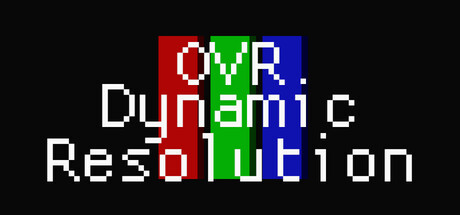 Steam header art for OVR Dynamic Resolution