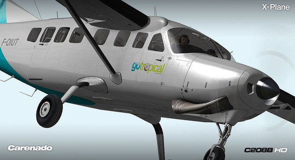 скриншот X-Plane 10 AddOn - Carenado - C208B Grand Caravan 2
