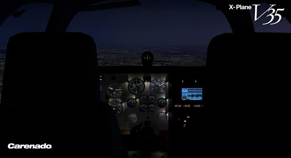 скриншот X-Plane 10 AddOn - Carenado - V35 Bonanza 2