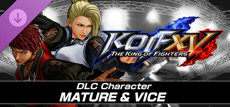 KOF XV DLC Characters "MATURE" and "VICE" banner image