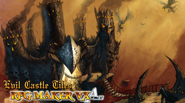 KHAiHOM.com - RPG Maker VX Ace - Evil Castle Tiles Pack