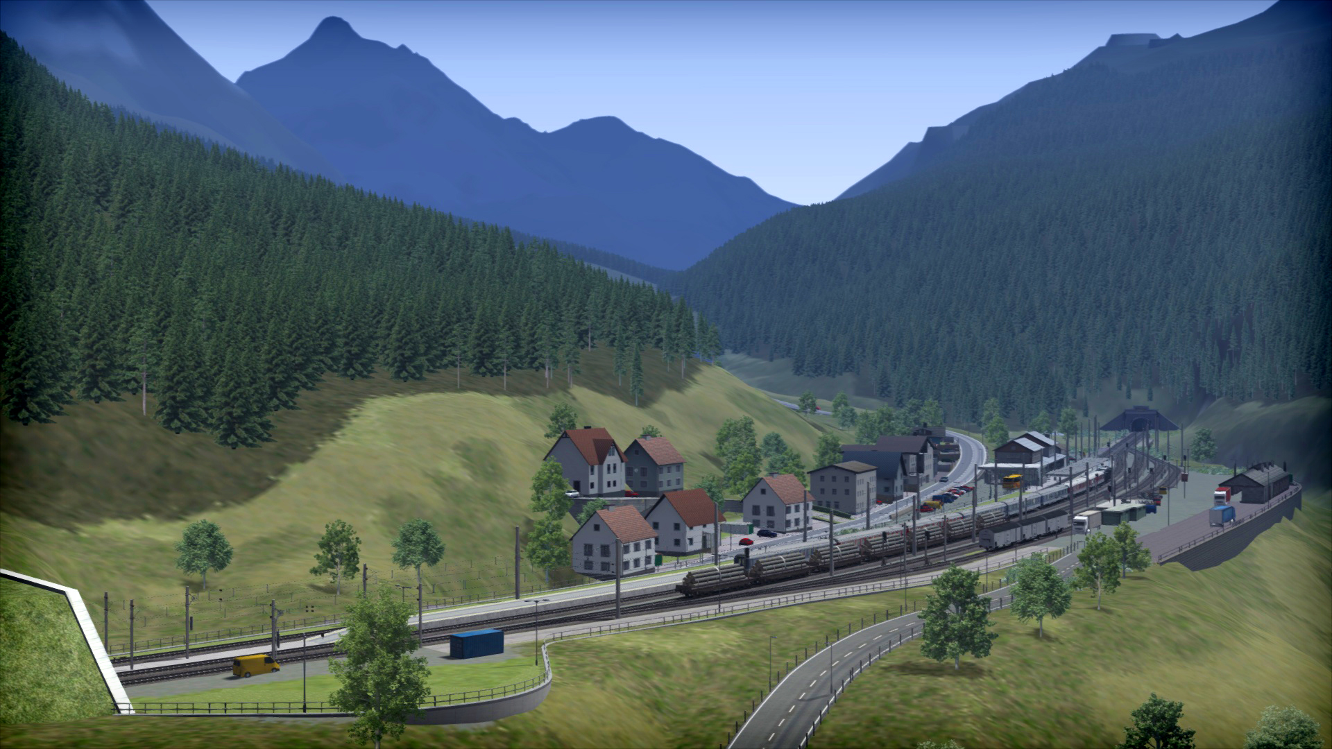 Train Simulator: Three Country Corner Route Add-On Featured Screenshot #1