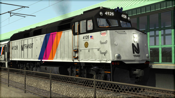 скриншот Train Simulator: NJ TRANSIT F40PH -2CAT Loco Add-On 5