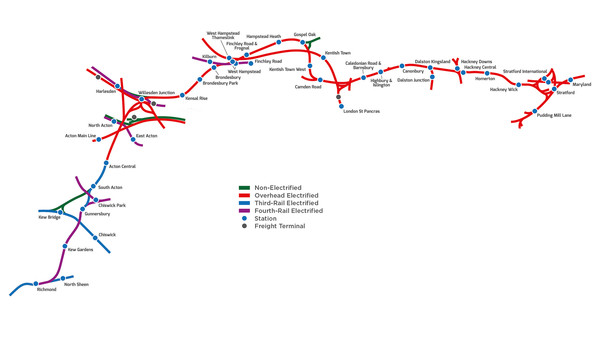 скриншот Train Simulator: North London Line Route Add-On 2