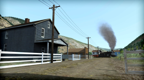 скриншот Train Simulator: Clear Creek Narrow Gauge Common Route Add-On 2