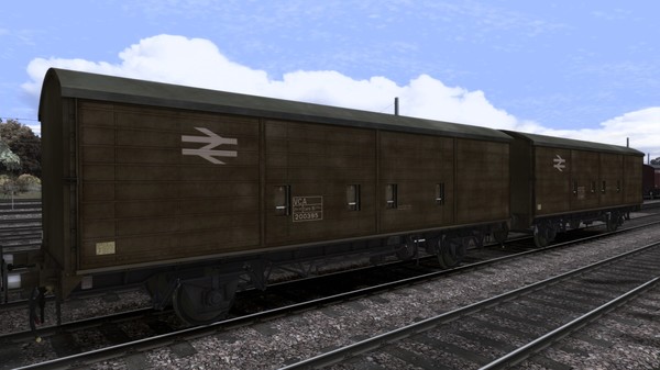 TS Marketplace: VCA 45t GLW 2 axle vans Wagon Pack for steam TS Marketplace: VCA 45t GLW 2 axle vans Wagon Pack for steam
