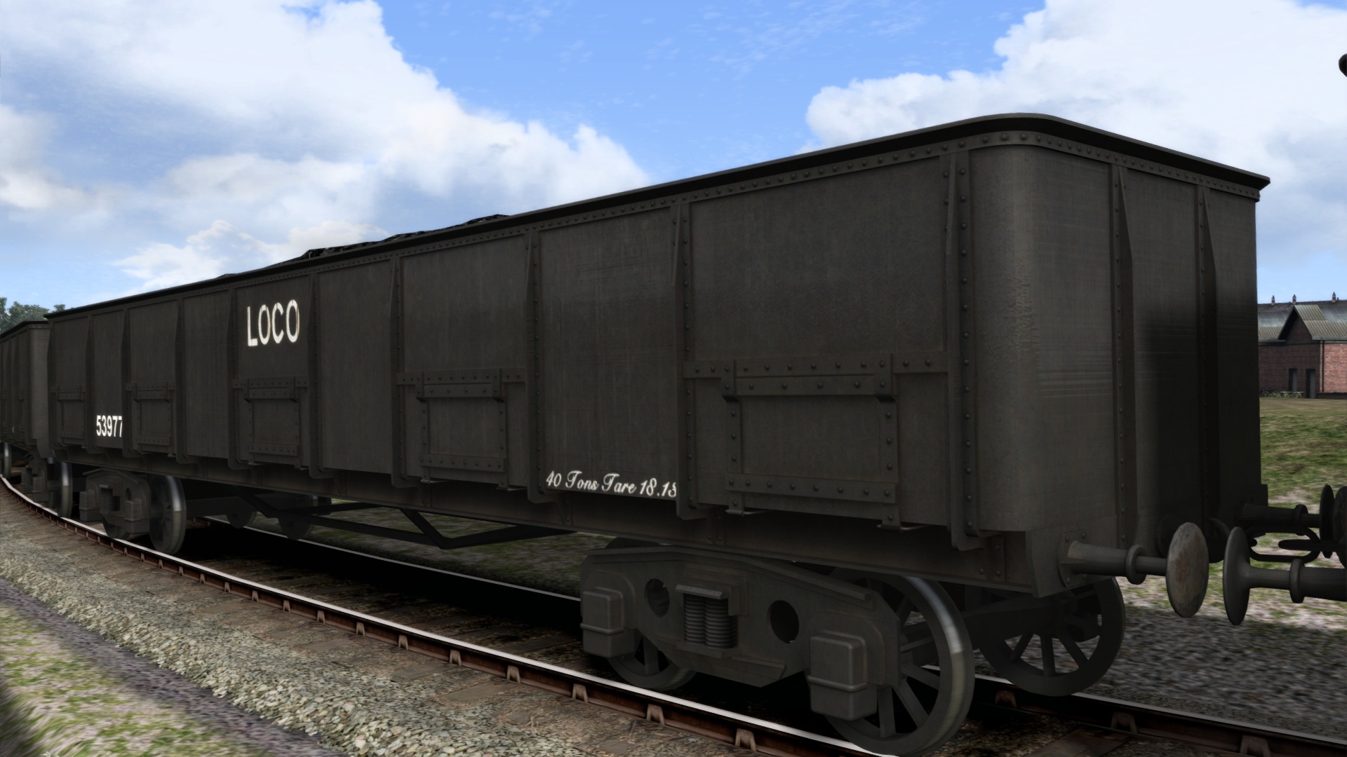 TS Marketplace: GWR 40t Coal Wagon Pack Featured Screenshot #1