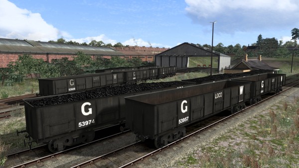 скриншот TS Marketplace: GWR 40t Coal Wagon Pack 5