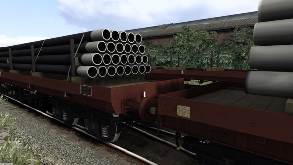 скриншот TS Marketplace: BDA 80t Bogie Bolster Wagon Pack 0