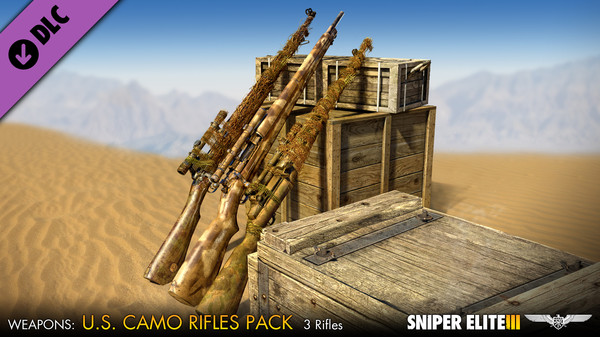 скриншот Sniper Elite 3 - U.S. Camouflage Rifles Pack 0