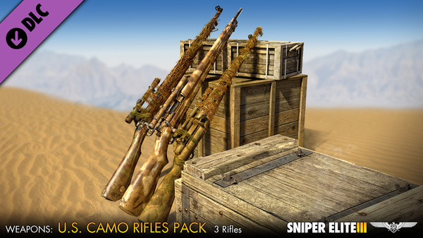 Sniper Elite 3 - U.S. Camouflage Rifles Pack for steam Sniper Elite 3 - U.S. Camouflage Rifles Pack for steam