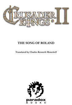 скриншот Ebook - Crusader Kings II: The Song of Roland 1
