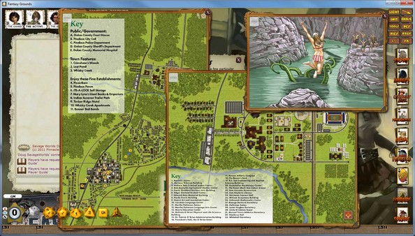 скриншот Fantasy Grounds - Savage Worlds: ETU - East Texas University 0