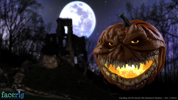 скриншот FaceRig Halloween Avatars 2014 2