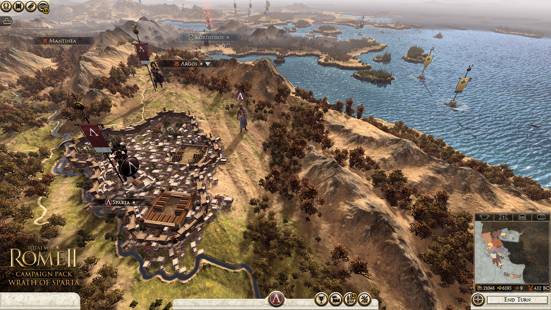 Total War: ROME II - Wrath of Sparta Campaign Pack Featured Screenshot #1