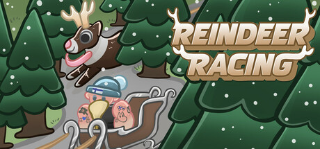 Reindeer Racing banner