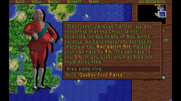 скриншот Sid Meier's Colonization (Classic) 4