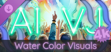 AI-VJ - Water Color 4k Visuals banner image