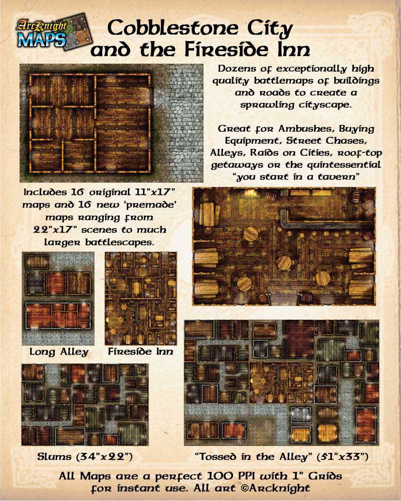 Fantasy Grounds Maps Cobblestone City And Inn On Steam Fantasy Grounds Maps Cobblestone City And Inn On Steam
