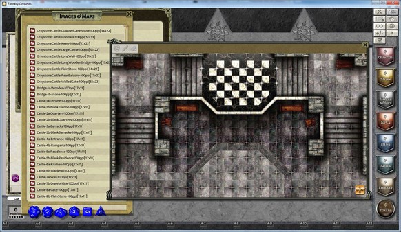скриншот Fantasy Grounds - Maps: Graystone Castle 0
