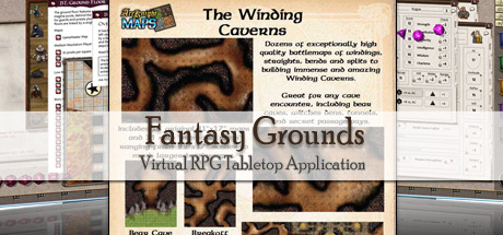 Fantasy Grounds - Maps: Winding Caverns banner image