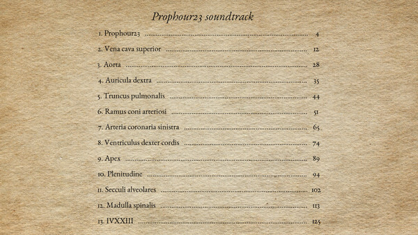 скриншот Prophour23 - Soundtrack 0