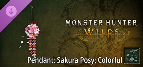 Monster Hunter Wilds - Pendant: Sakura Posy: Colorful banner image